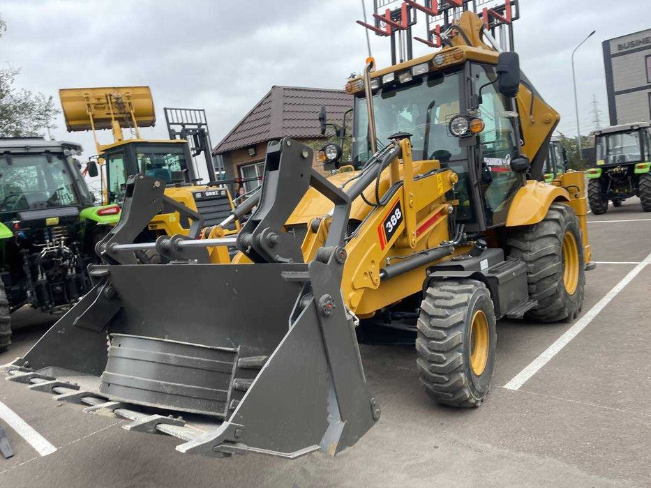 Экскаватор - погрузчик SHANMON 388