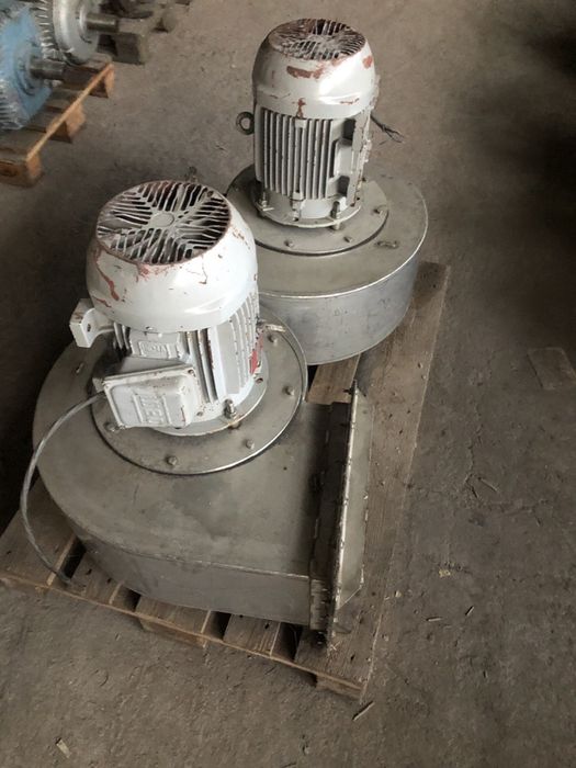 Неръждаем вентилатор тип охлюв/аспирация