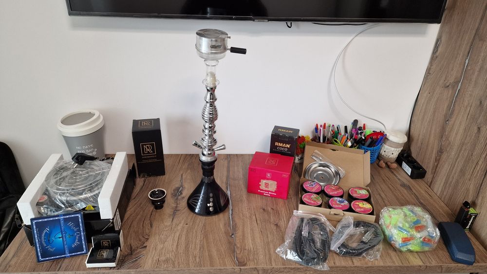 Set narghilea aproape nou