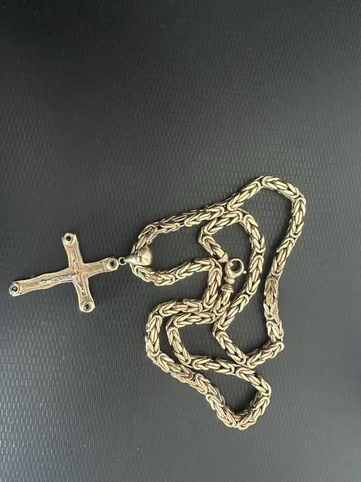 Lant de aur de 14 k-54,31 gr