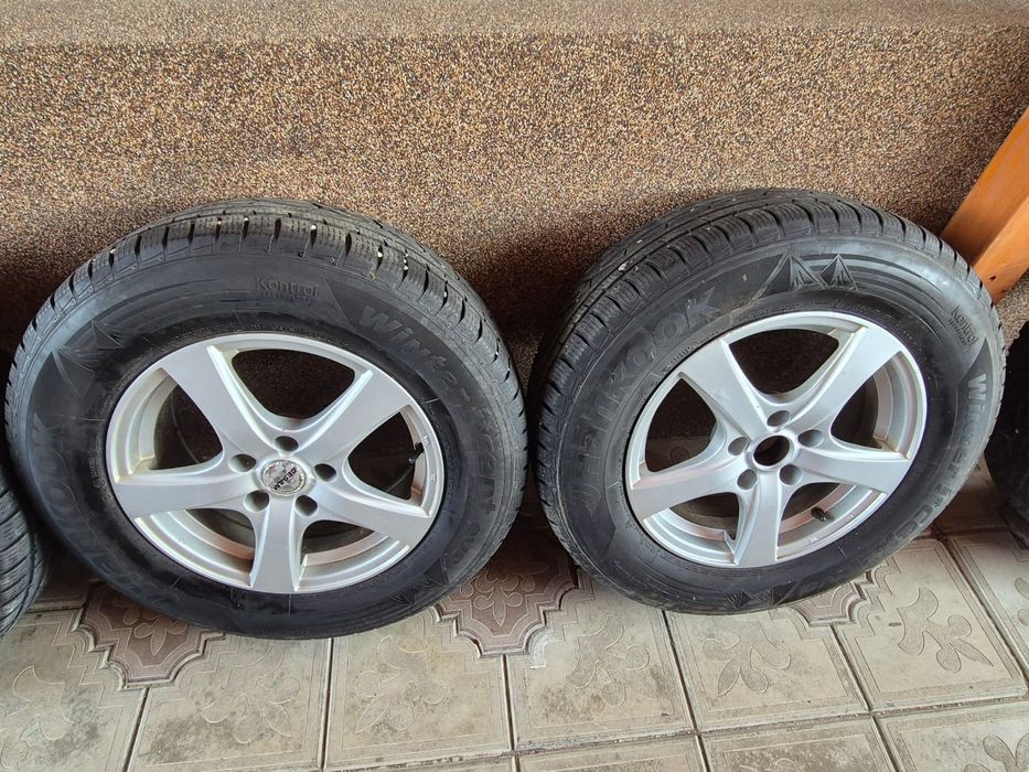 Jante 5X108+Anvelope M+S-215/70/16-Ford Kuga,Volvo,Renault,etc