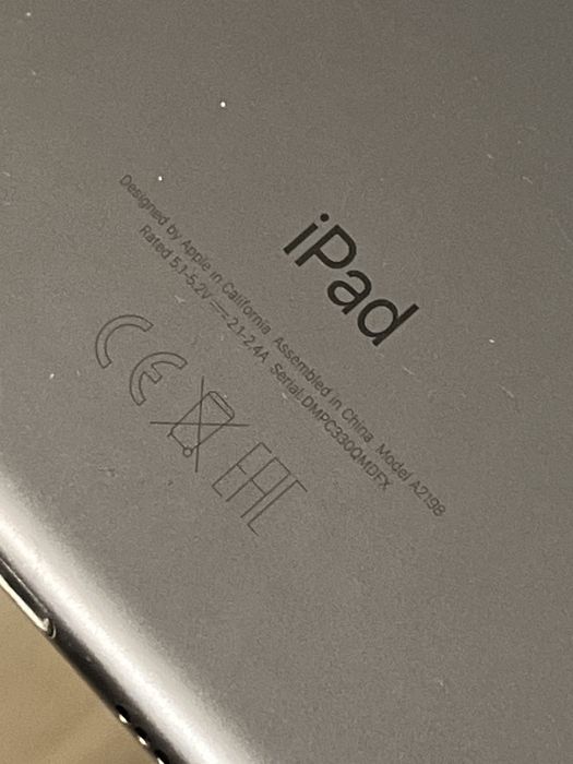Ipad 7 in starea respectiva
