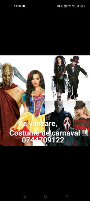 Vindem Costume Carnaval , Hallowen , Petreceri , Evenimente , accesori
