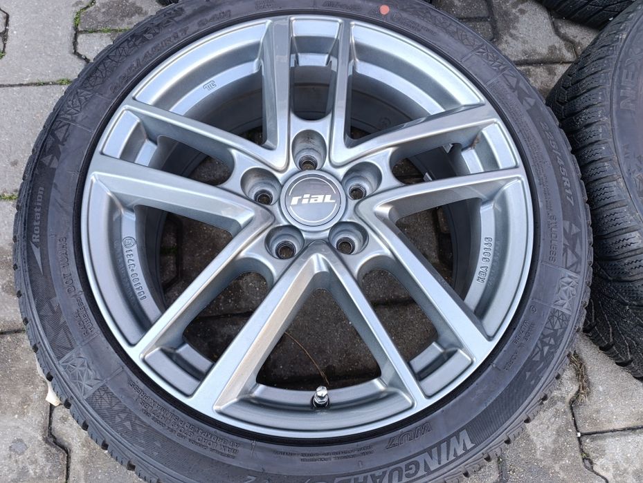 Jante aliaj 5 x 114,3, 17' Hyundai Kona cu anvelope de iarnă dot 2023