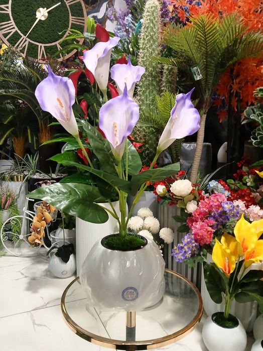 Suniy gullar va daraxtlar. Искусственные цветы и деревья прокат.