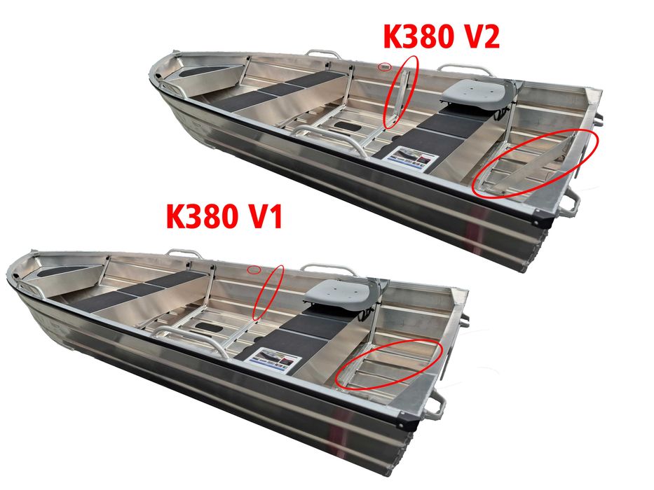 Barca Aluminiu Alphaboat K380 V2
