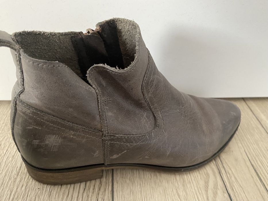 ghete piele marimea 36 (tezyo) mai mult 35,5