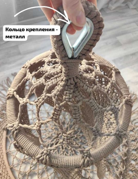 Шатёр из гамакового шнура