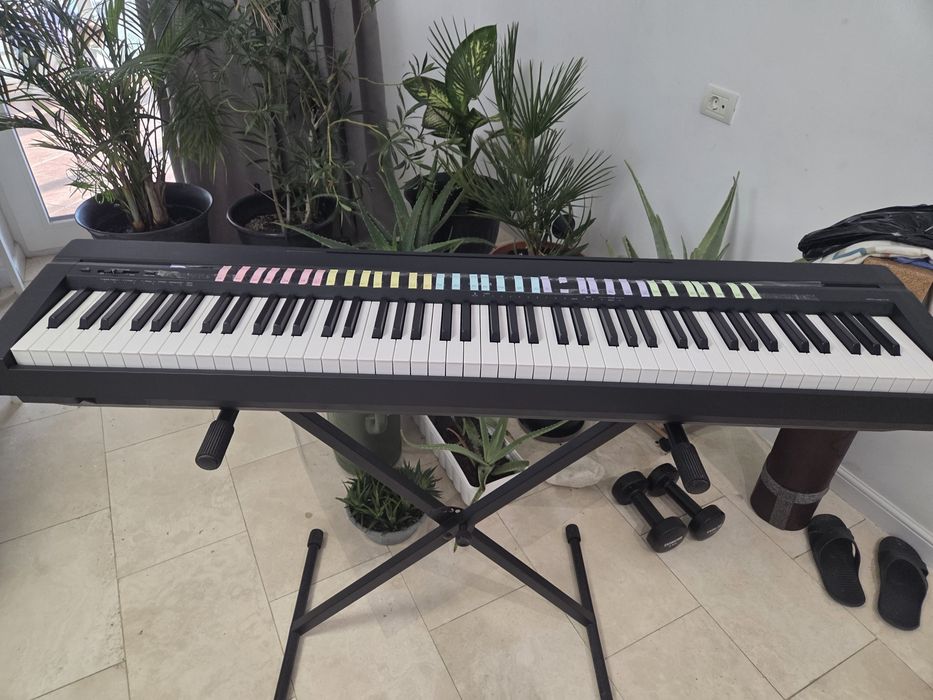 Pian digital Yamaha P-45 + stativ X 88 clape