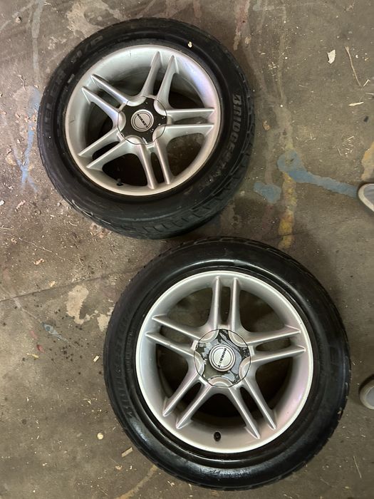 Алуминиеви джанти BORBET 17" с гуми Bridgestone 255/50/17 (за SUV)