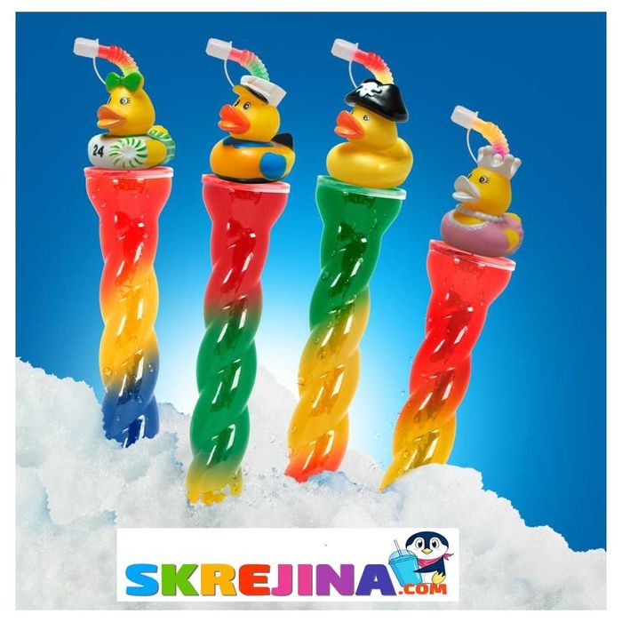 НОВО! Атрактивни пластмасови чаши за скрежина ПАТЕТА 350 мл