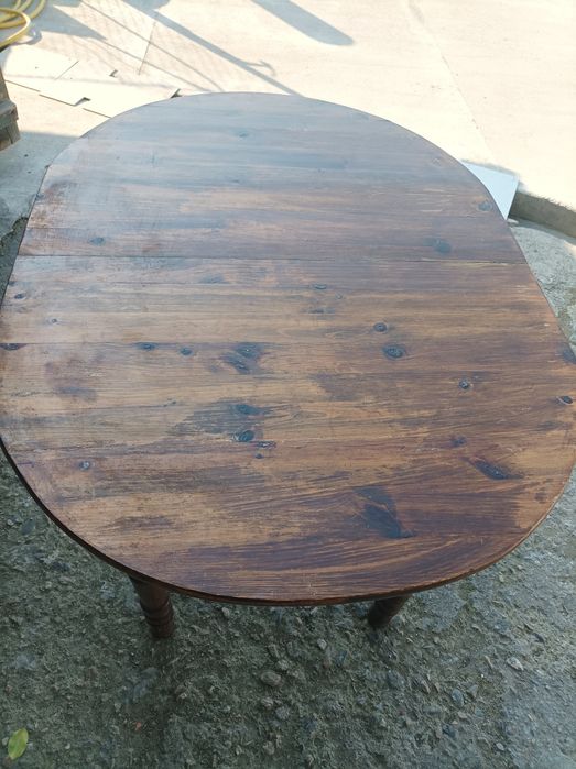 Кухненска маса елипса