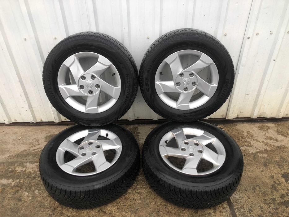 Set 4 Roti Jante Dacia Duster 1 2012 Originale De Aliaj 215/65 R16