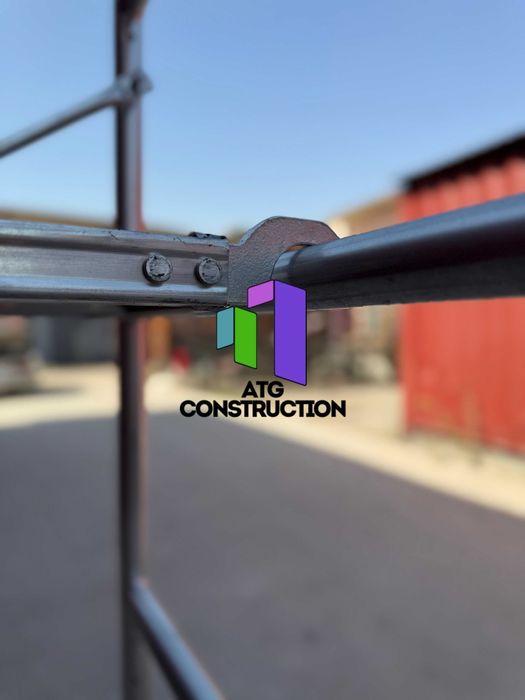 Заводские строительные леса, оцинковка, настил, труба Ø40×2.5мм, Китай