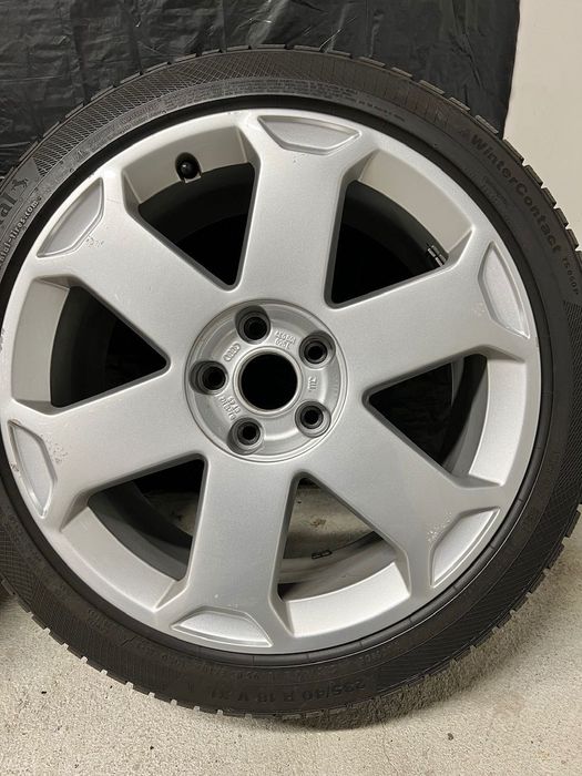 Оригинални джанти RONAL 8J x 18” от/за AUDI S4 B6 B7 с гуми Continental