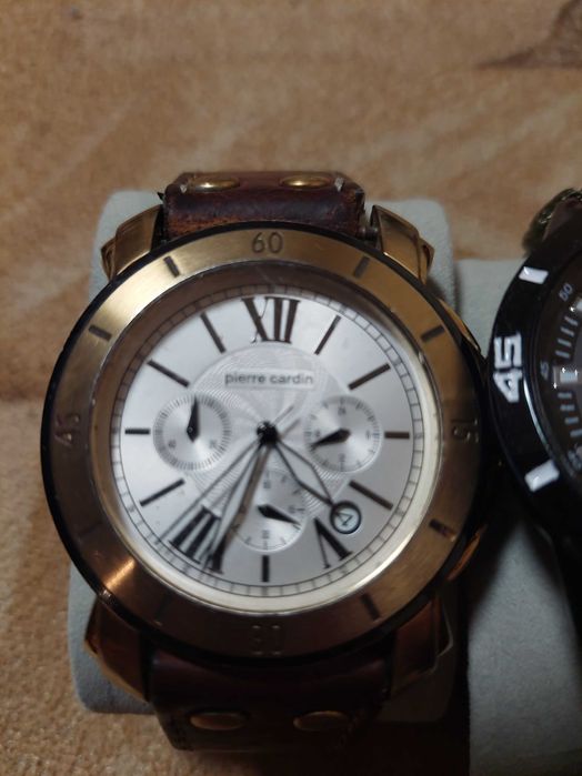 4 броя мъжки часовници orient, pierre cardin