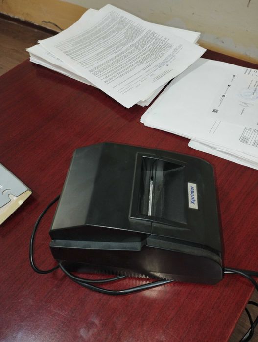 Xprinter58IIL chek aparat sotiladi 280 000 yangi korobka dokumenti bor