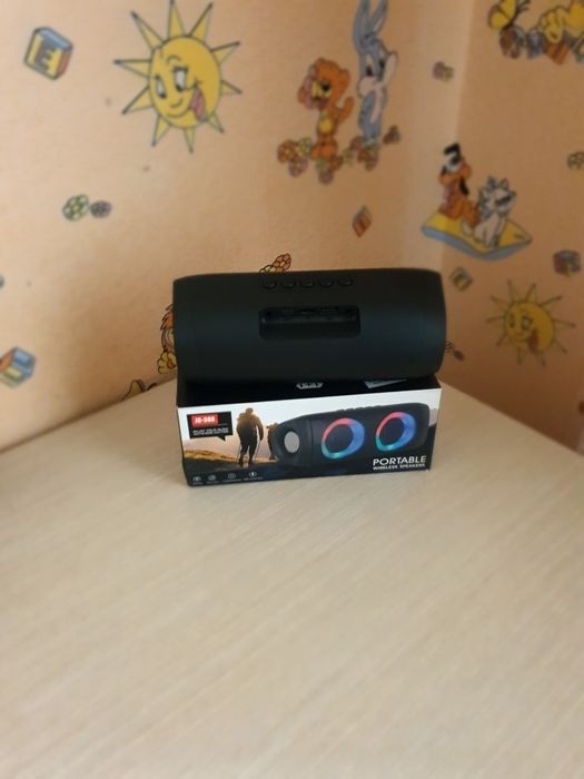 Колонка мощная с подсветкой