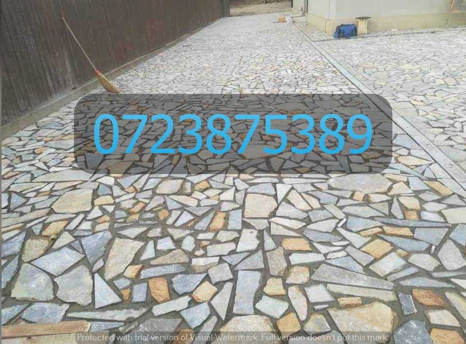 Piatră Naturală de Munte pentru Pavaje de Trafic Greu