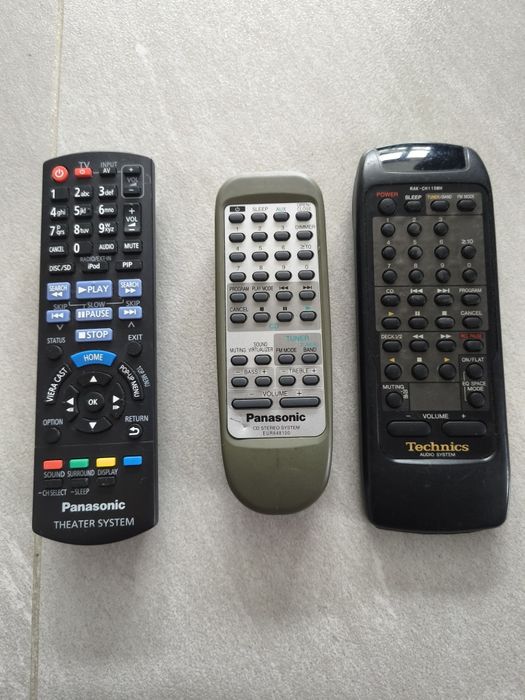 Telecomanda  PANASONIC  Rak , Eur  ,N2qay și  TECHNICS