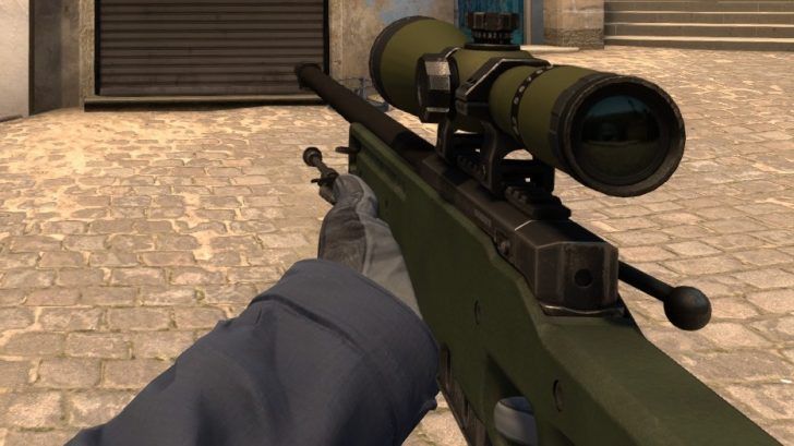 Pusca *AWP PUTERNIC!!* (Din CS:GO Counter Strike) Airsoft Cu LunetaARC
