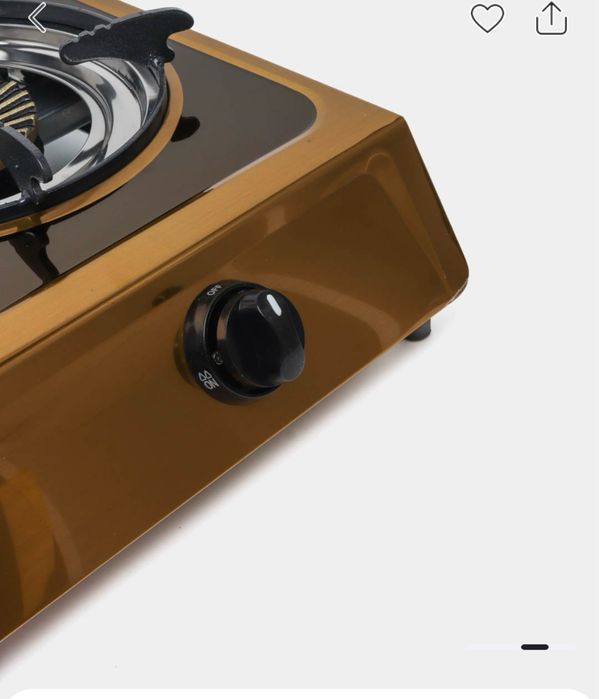 Плита газовая настолная, 2 камеры подсветка газ плита plita gaz plita