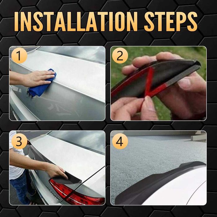 Ветробрани 4 врати + лип спойлери BMW Audi VW Mercedes Skoda Ford Toyota