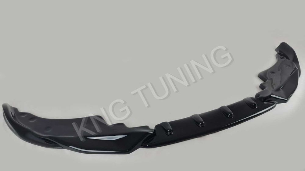 Преден лип спойлер за бмв г22 м пакет / bmw g22 lip spoiler m / добавка за предна броня / нож