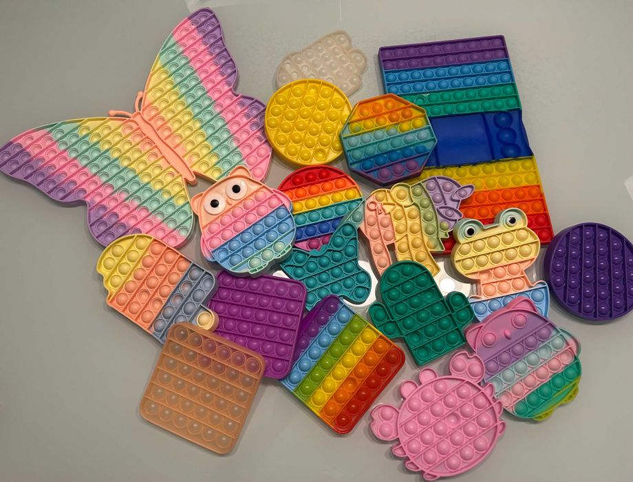 Комплект Pop It / Fidget играчки – 34 бр.