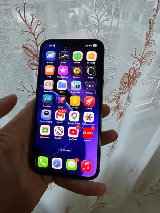 Vând Schimb iPhone 13 Blue 128 GB stare foarte bună