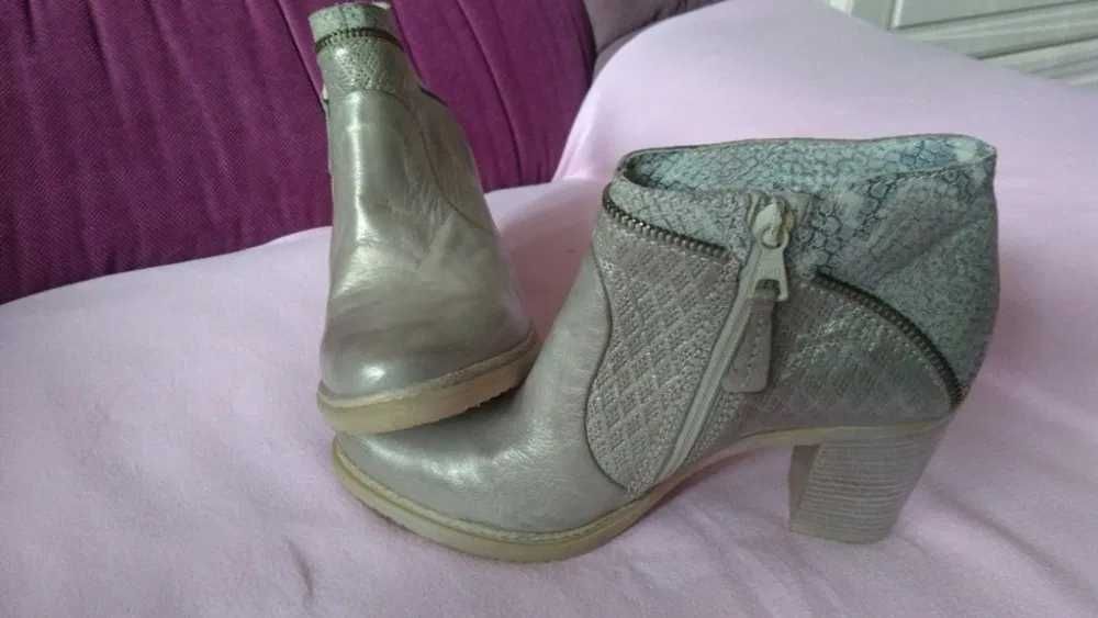 Botine elegante de piele naturala de la MJUS marimea 37 - 37,5