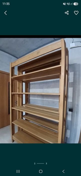 Стеллаж, полки из сосны для магазина или дома