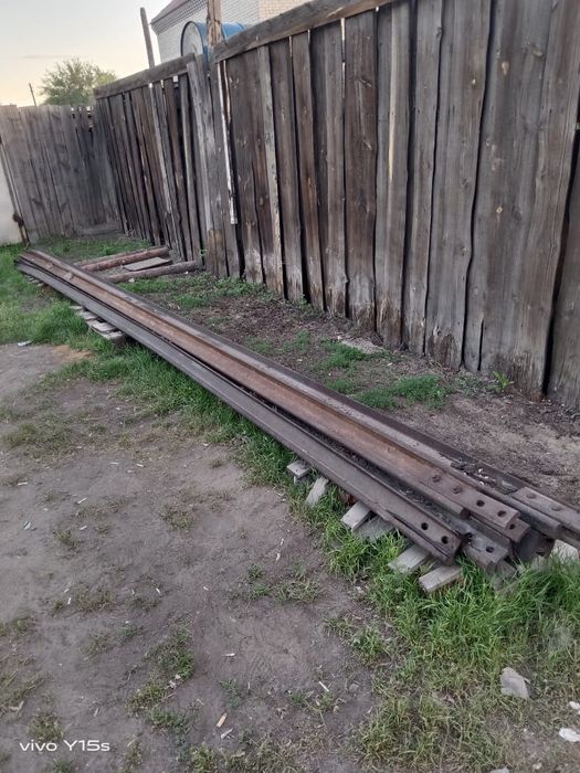 Продам рельсы метровые