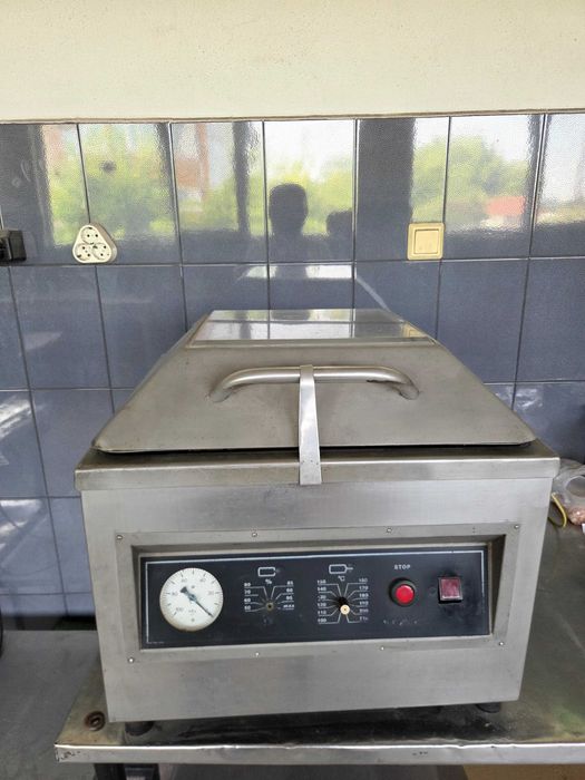 Вакуум машина двойно залепване