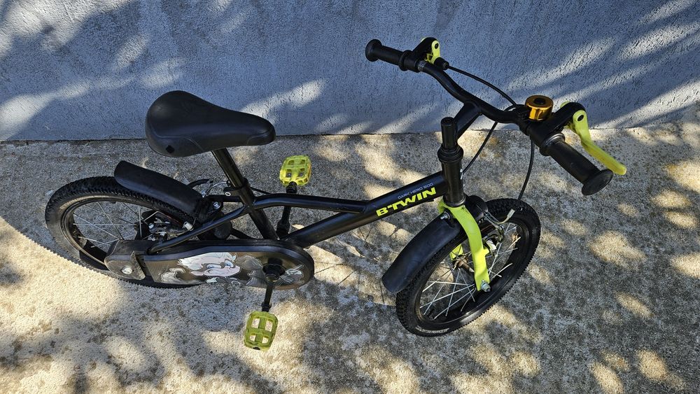 Bicicleta BTWIN 16 inch pentru copii de 4-6 ani