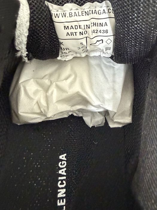 Balenciaga Track White Black