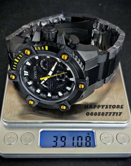 INVICTA Falcon Black Swiss 56 mm, Инвикта нов ръчен часовник
