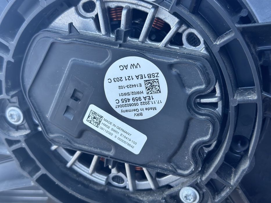 Комплект Очиларка AUDI Q4 E-TRON 1EA121205A 1EA959455C