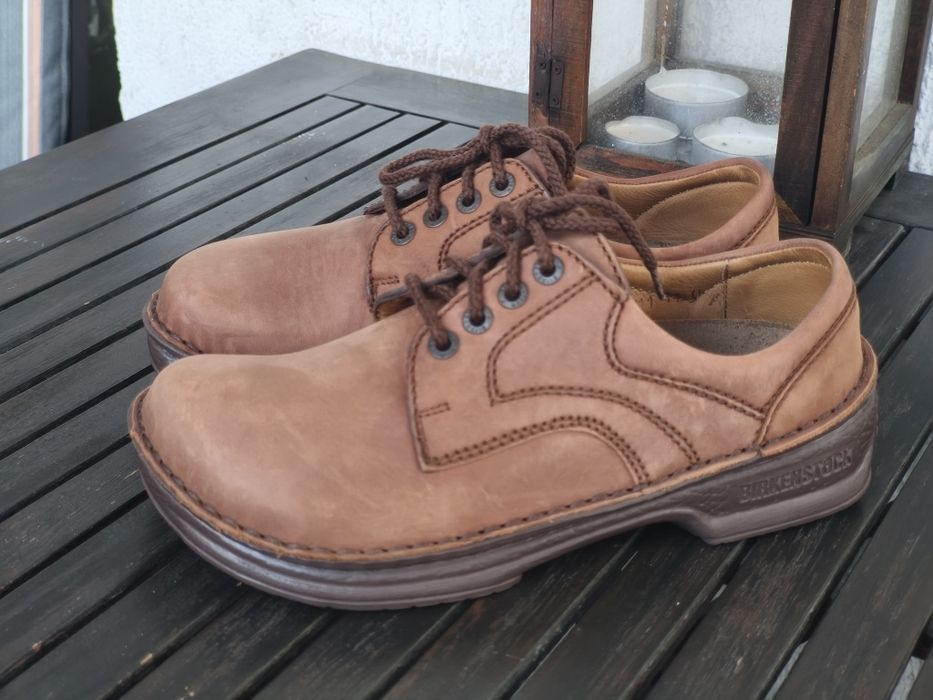 Birkenstock, нови обувки естествена кожа, номер 38