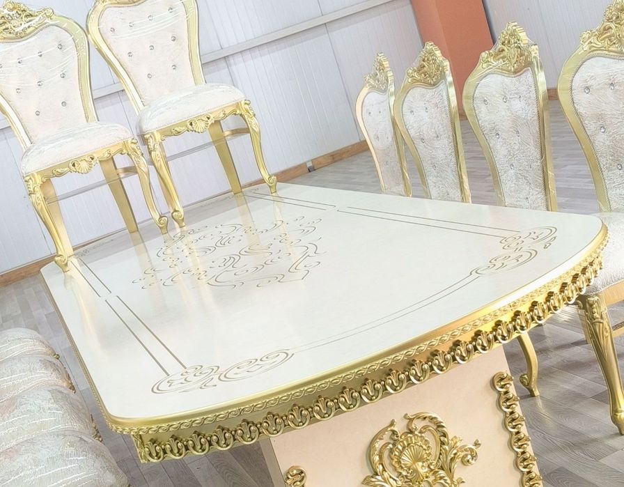 Zamonaviy stillda 14ta stul 3,60metr stoll narxini kelishamiz