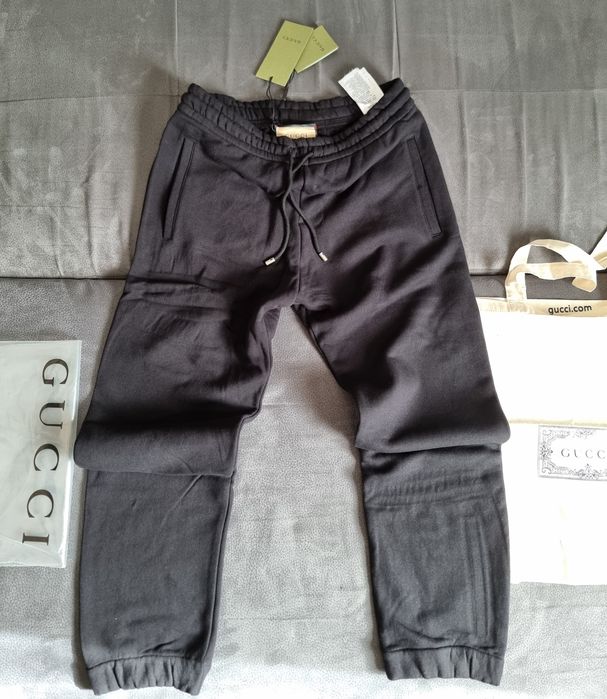 Gucci-mirror cotton track pants 2023