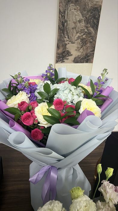 Букеттер,кешегі,жақсы күйде