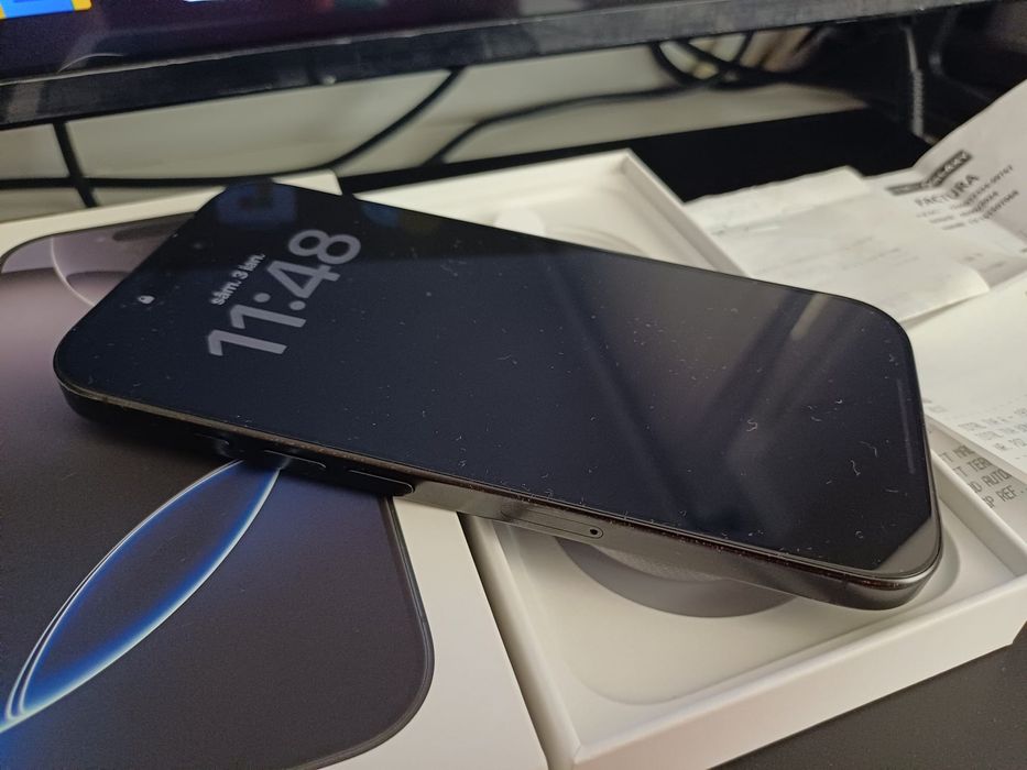 iPhone 16 Pro 128GB Black Titanium