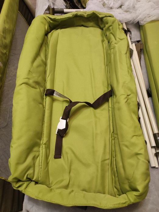 Манеж с люлькой, двойным дном, игровой