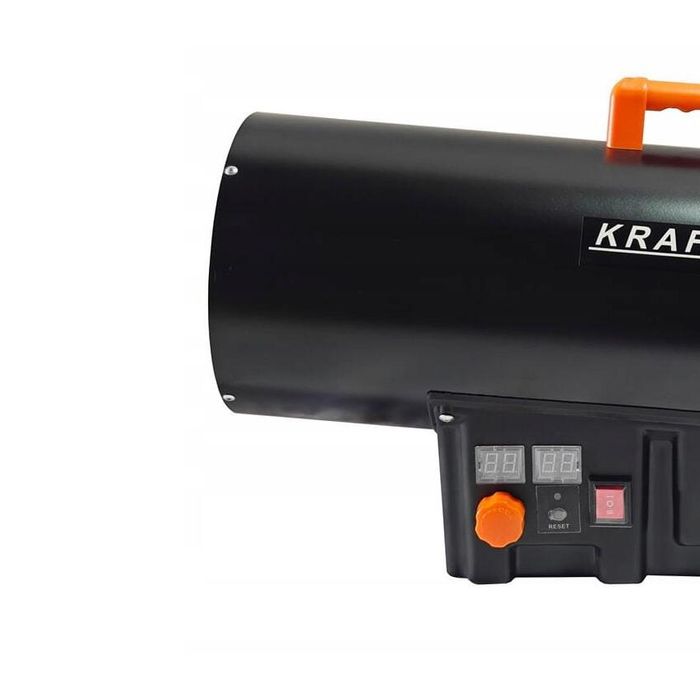 Tun, incalzitor pentru caldura pe gaz cu termostat si reductor, 45kW,