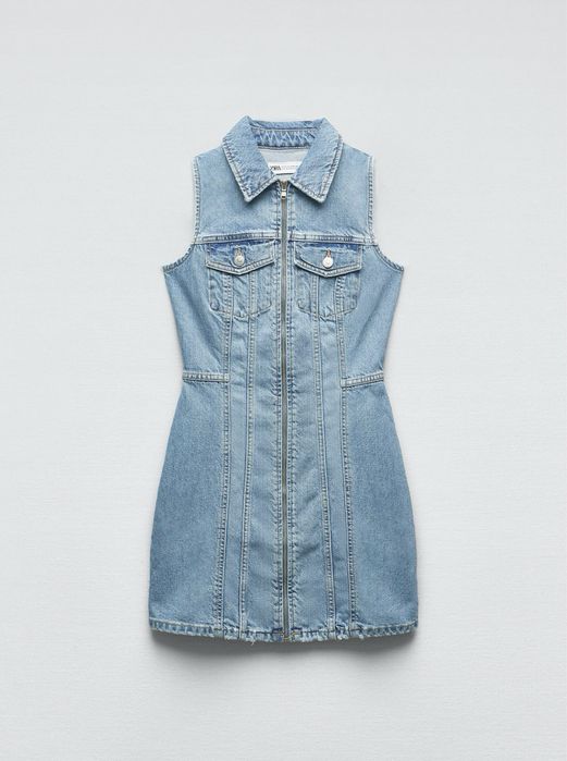 Дънкова рокля ZARA
