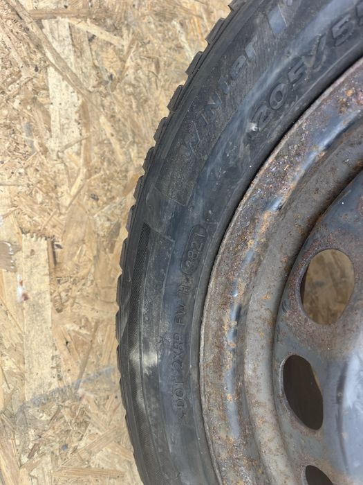 205/55 R16 de iarna M+S jante tabla 5x112 passat golf jetta touran