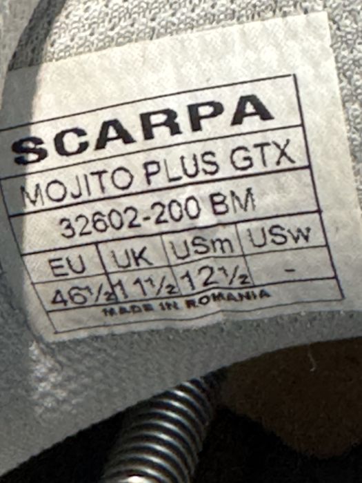 Туристически обувки SCARPA MOJITO PLUS GORE-TEX .Номер 46.5