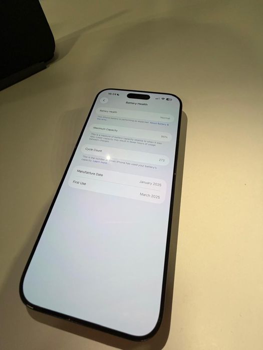 Iphone 16 pro max 1tb 95%