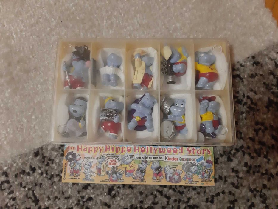 Colectie kinder Happy Hippo Hollywood Stars